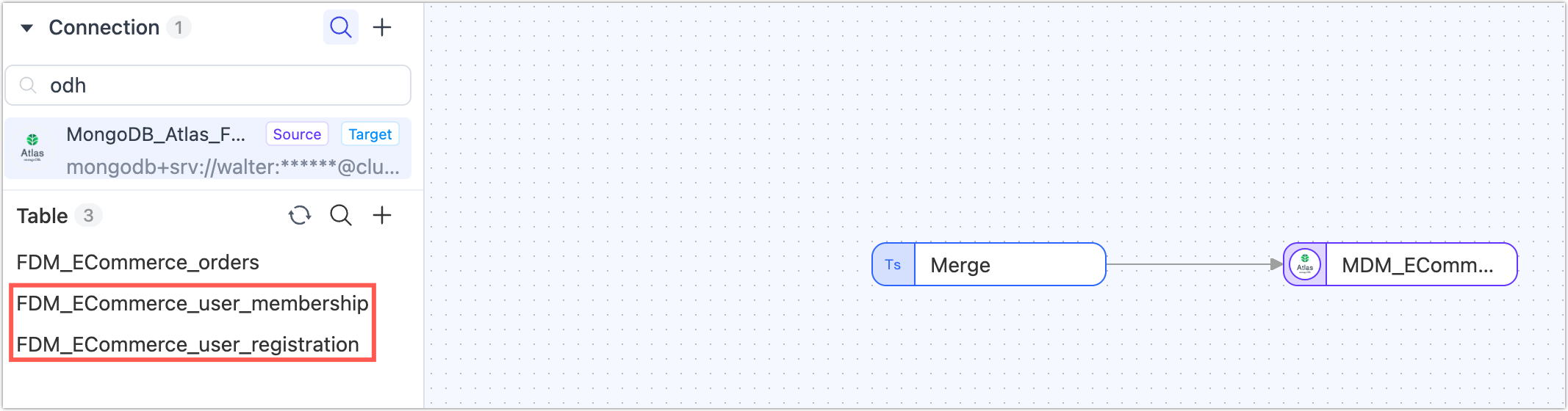 Select Tables From FMD